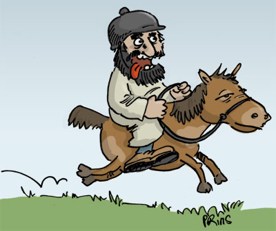 Dessin, BD : Caricature de Mahomet