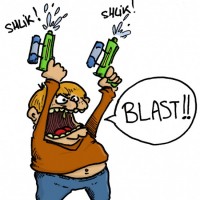 Dessin : BLAST !