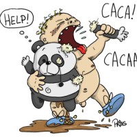 Dessin : Caca ! Caca !