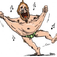 Dessin : Danse graisseuse