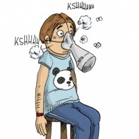 Dessin : Inhalateur