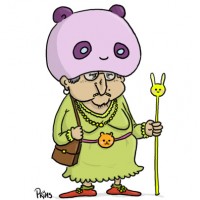 Dessin : Vieille peau kawaii