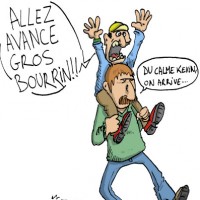 Dessin : Kevin rentre