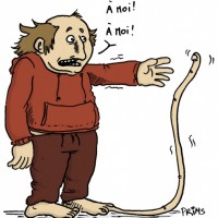 Dessin : Mon orteil