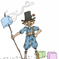 Dessin : Monsieur Chamallow