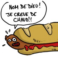 Dessin : La saucisse de la v&eacute;rit&eacute;