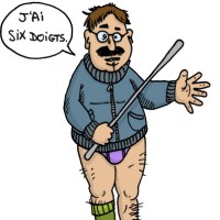 Dessin : Six doigts