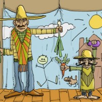 Dessin : Theatre mexicain