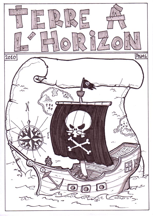 BD humour : Terre &agrave; l'horizon 1