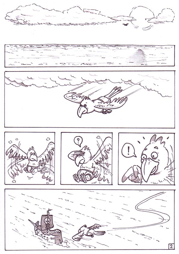 BD humour : Terre &agrave; l'horizon 2