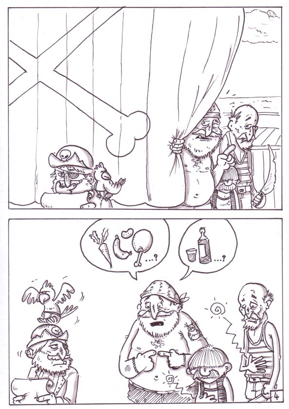 BD humour : Terre &agrave; l'horizon 4