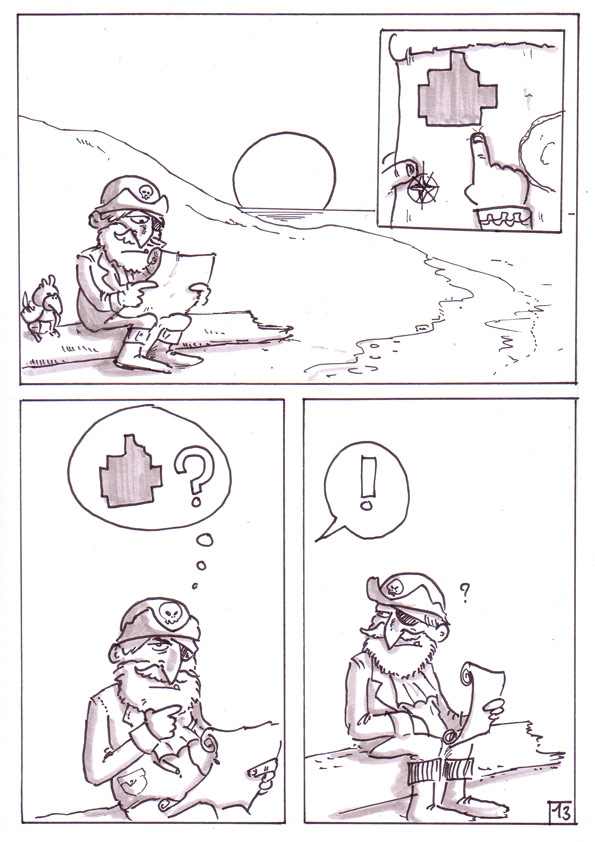 BD humour : Terre &agrave; l'horizon 13