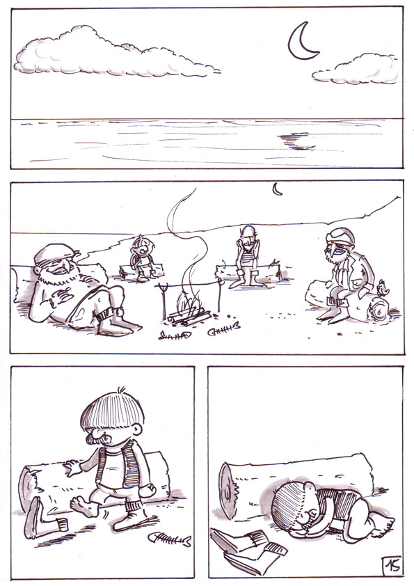 BD humour : Terre &agrave; l'horizon 15