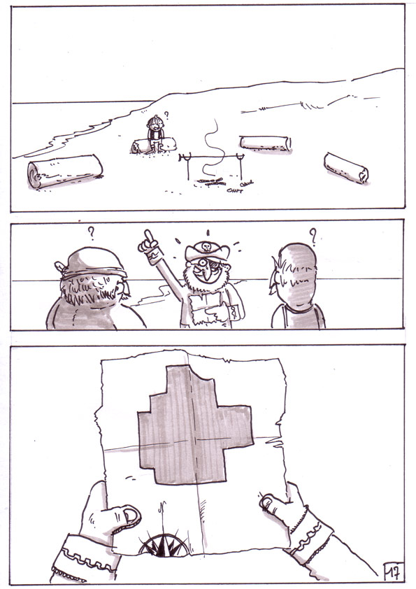 BD humour : Terre &agrave; l'horizon 17