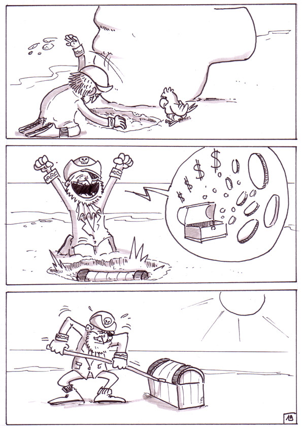 BD humour : Terre &agrave; l'horizon 19