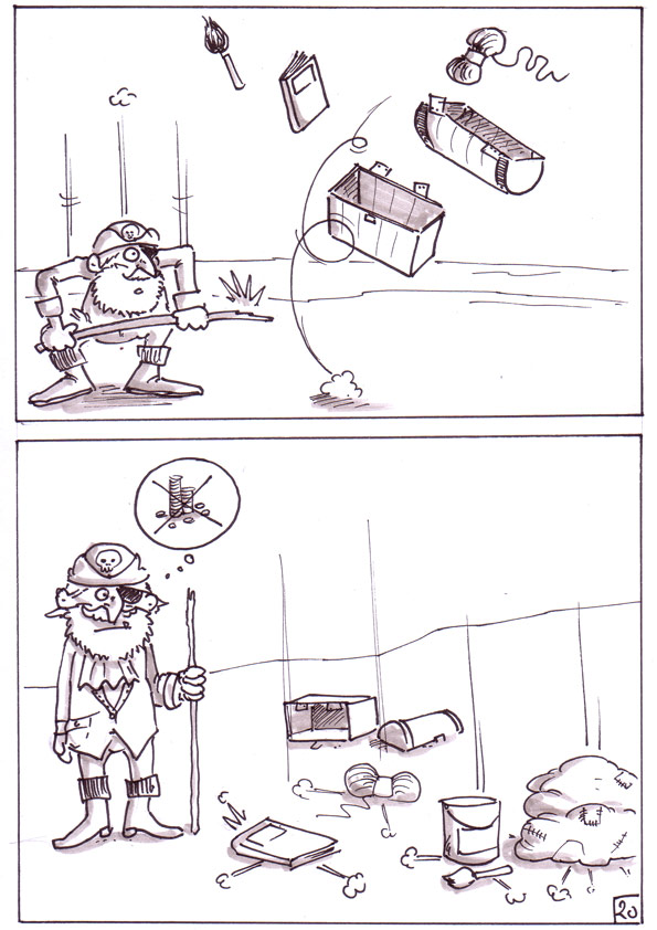 BD humour : Terre &agrave; l'horizon 20