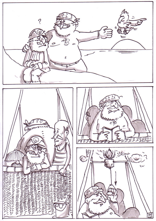 BD humour : Terre &agrave; l'horizon 22