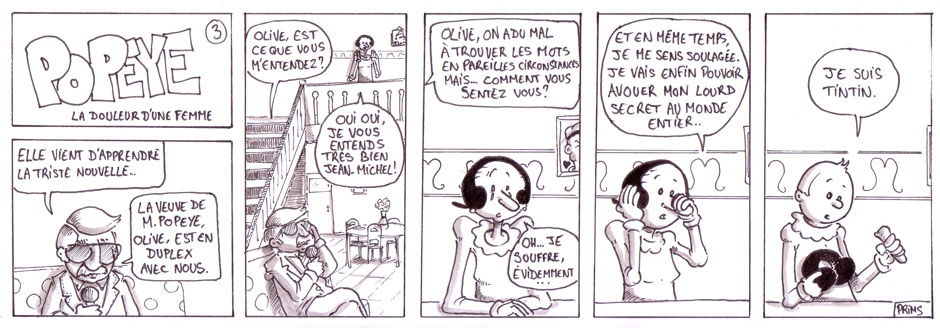 BD humour : Popeye : Hommage posthume 4