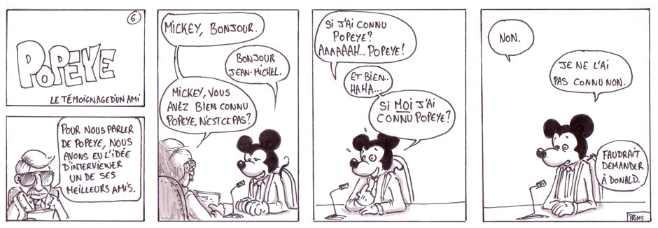 BD humour : Popeye : Hommage posthume 7