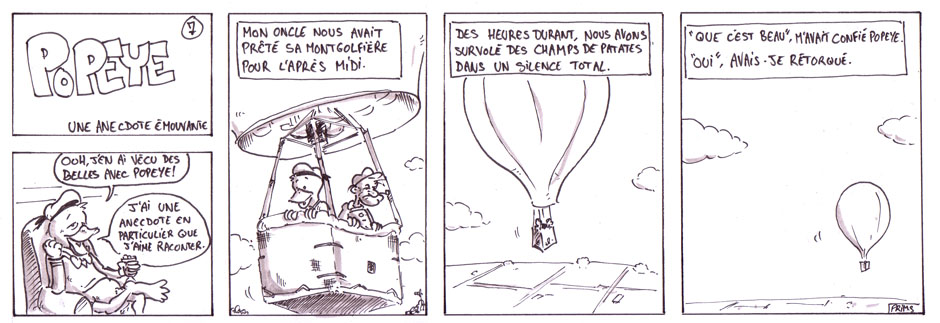 BD humour : Popeye : Hommage posthume 8