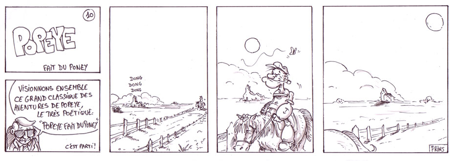 BD humour : Popeye : Hommage posthume 11