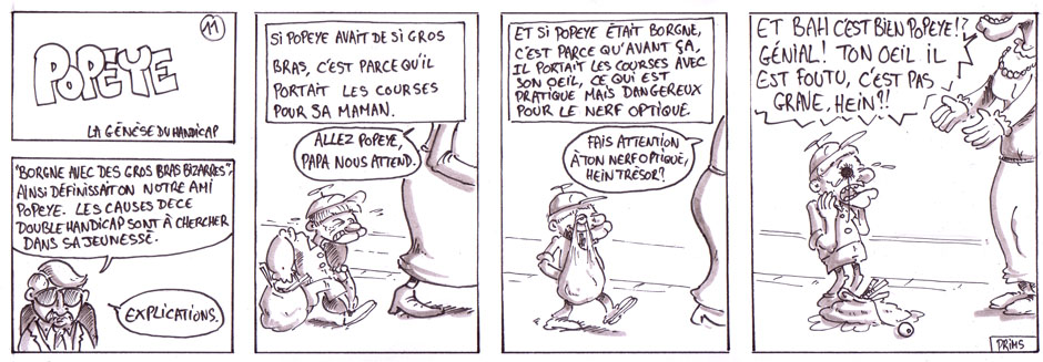 BD humour : Popeye : Hommage posthume 12