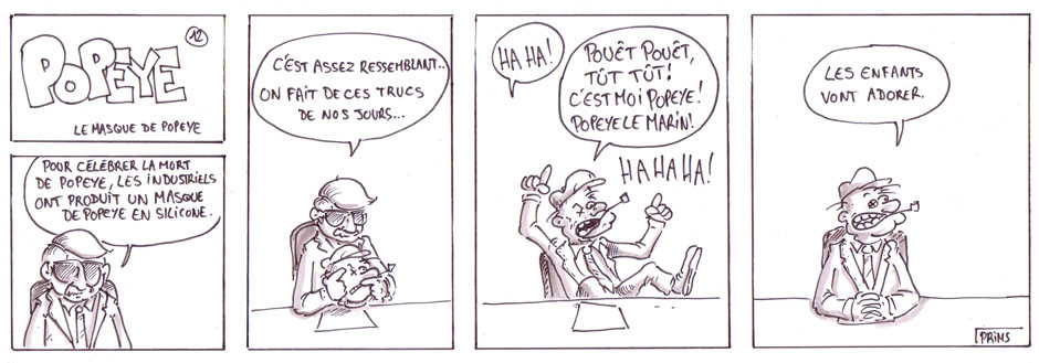 BD humour : Popeye : Hommage posthume 13