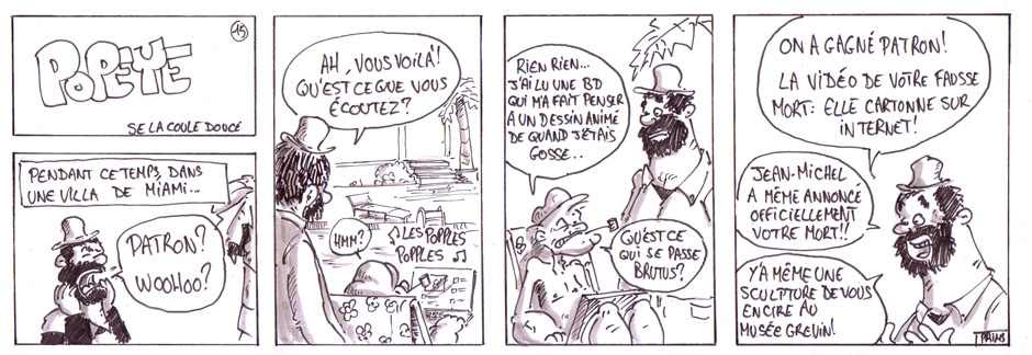 BD humour : Popeye : Hommage posthume 16