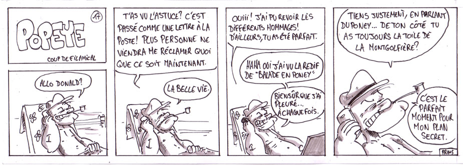 BD humour : Popeye : Hommage posthume 18