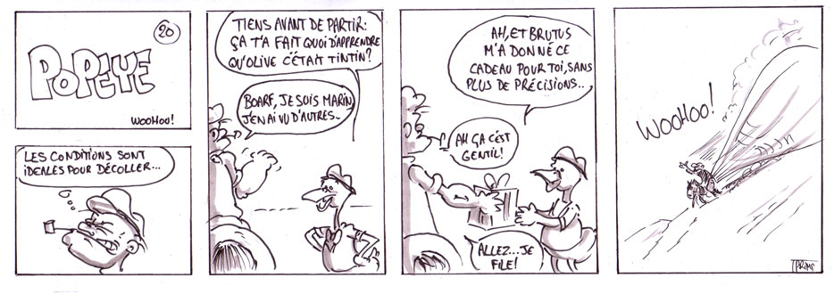 BD humour : Popeye : Hommage posthume 21