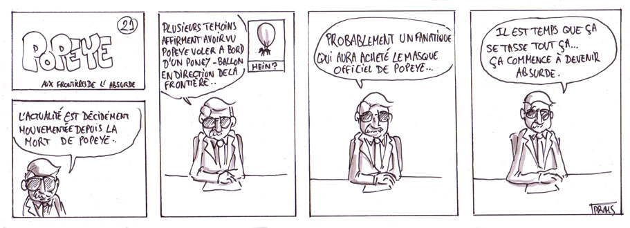 BD humour : Popeye : Hommage posthume 22