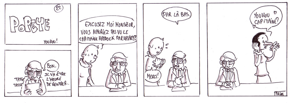 BD humour : Popeye : Hommage posthume 23