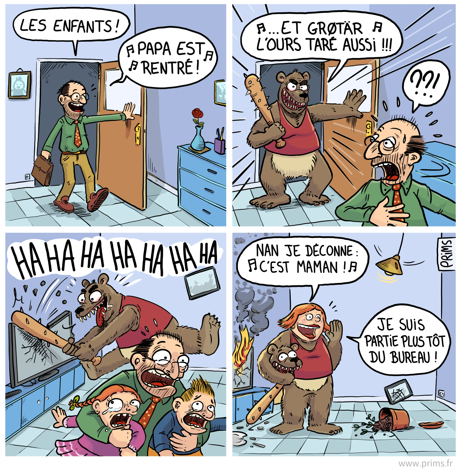 Dessin, BD : Grotar - par Prims