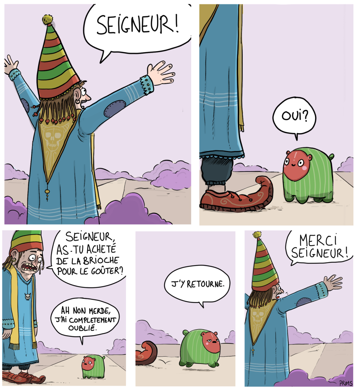 Dessin, BD : Invocation - par Prims