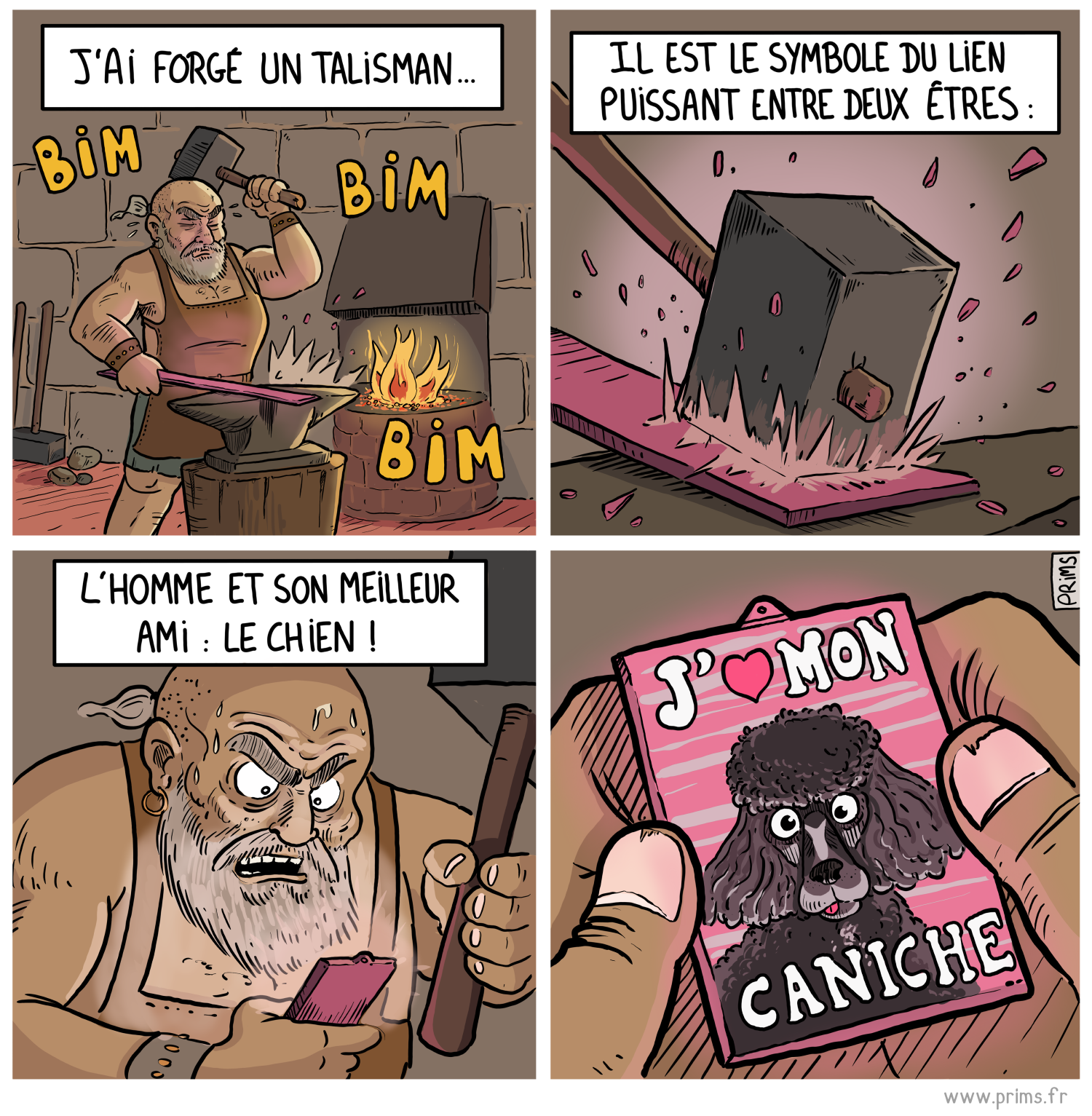 Dessin, BD : Talisman - par Prims