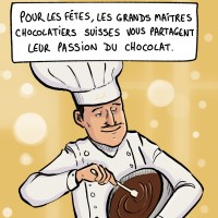 Dessin et BD : Les Maîtres Chocolatiers suisses